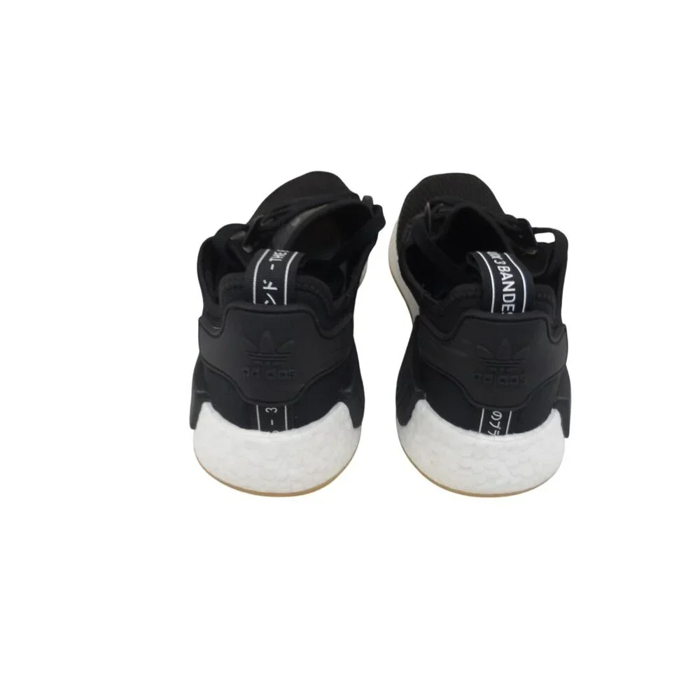 Adidas Men's La Marque Aux 3 Bandes Athletic Running Shoe Black/White Size 8M - Picture 3 of 8